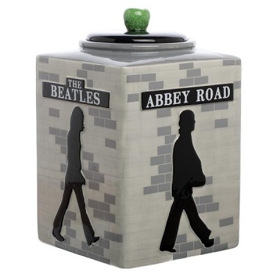 Jarre à Biscuit Beatles Abbey Road Silhouettes